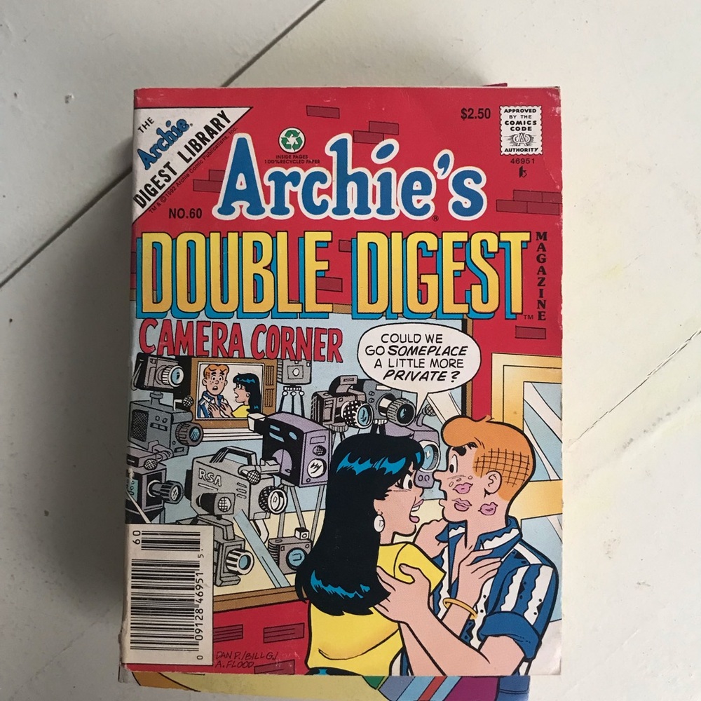Archie’s Double Digest Comic Book #60- Camera Corner